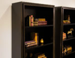 C-3111-Pair-Modern-Walnut-Bookcases-Cabinets-0013