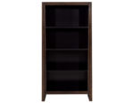 C-3111-Pair-Modern-Walnut-Bookcases-Cabinets-002