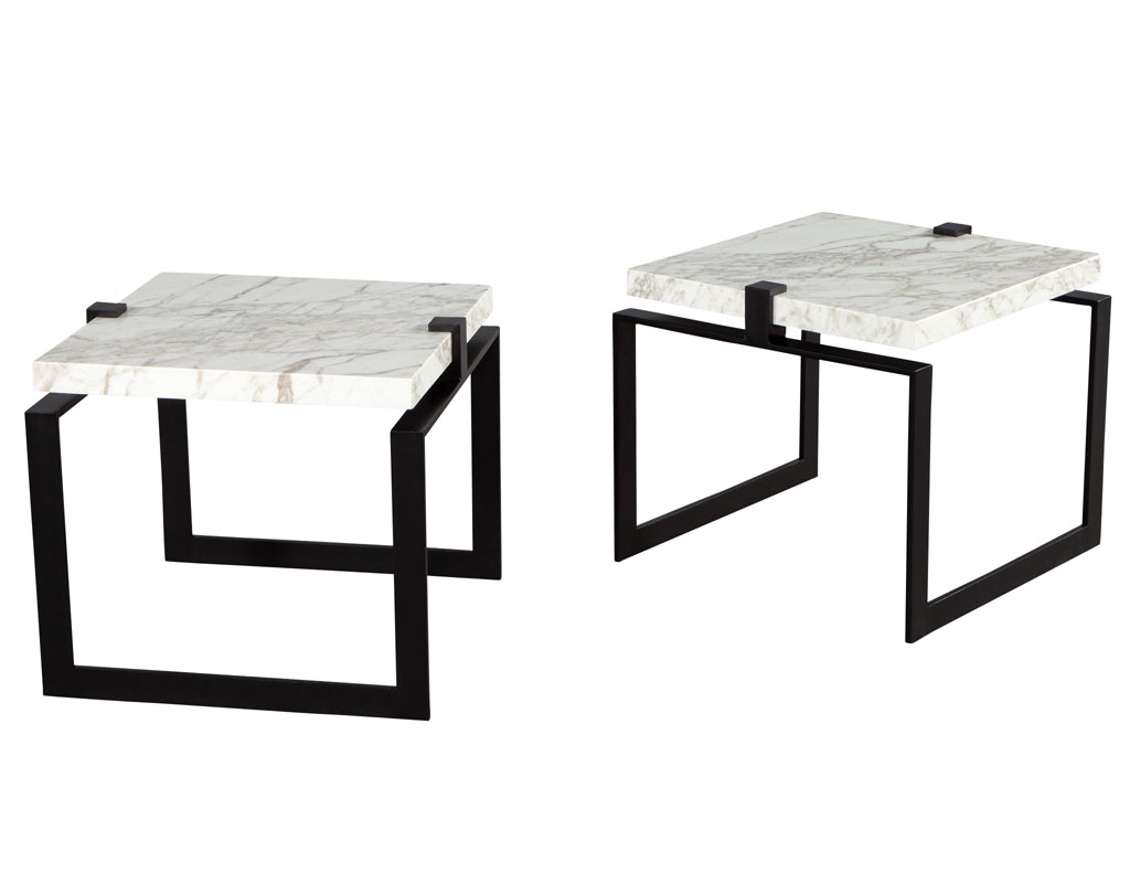 CE-3428-Pair-Modern-Marble-Metal-End-Tables-003