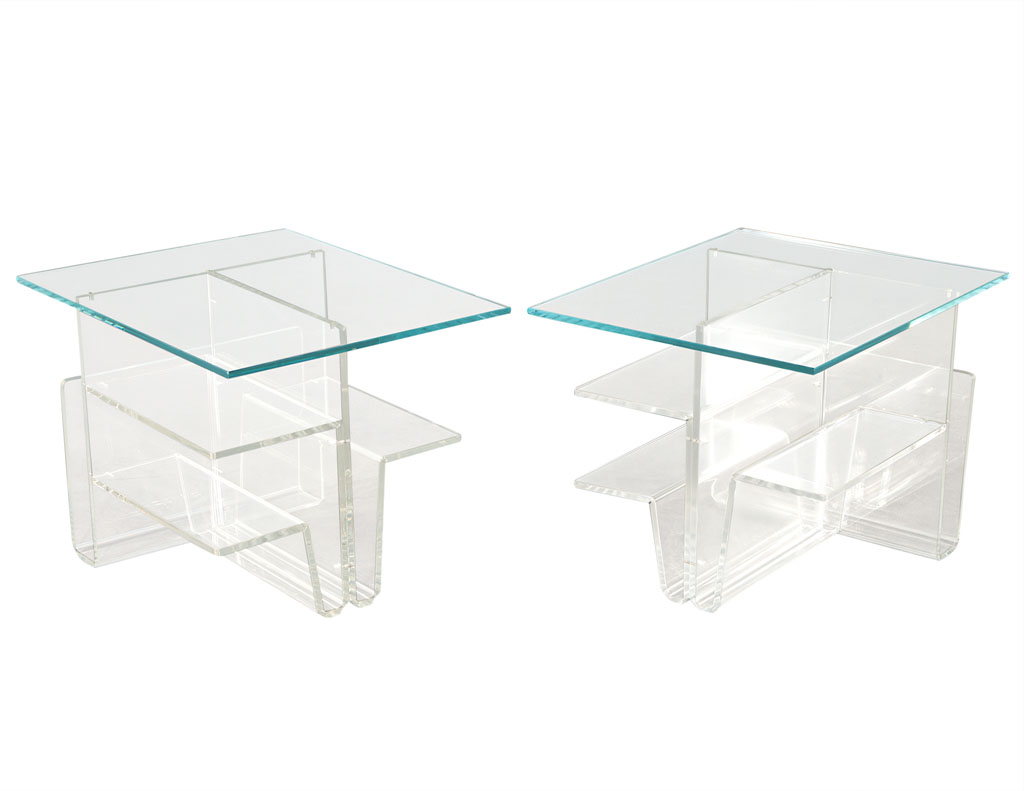 CE-3429-Pair-Mid-Century-Modern-Glass-Acrylic-End-Tables-001