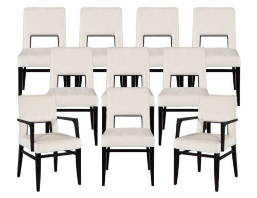 Set of 10 Carrocel Custom Finito Modern Dining Chairs