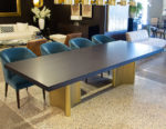 DS-5207-Custom-Modern-Oak-Dining-Table-Brass-Pedestals-0012