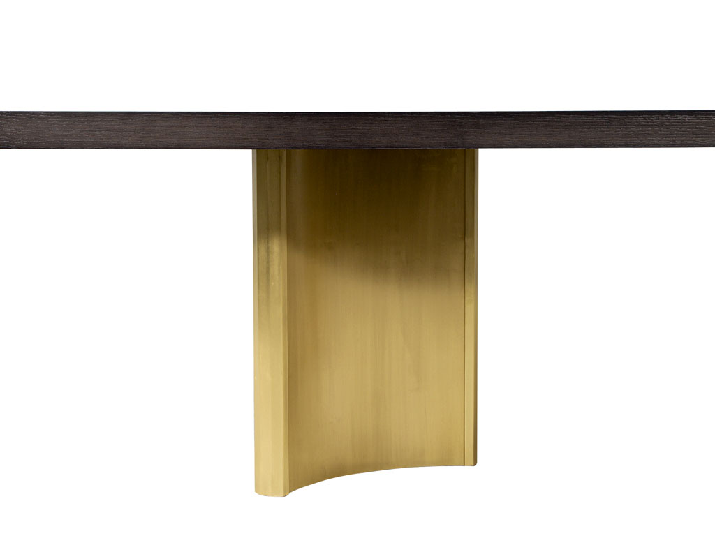 DS-5207-Custom-Modern-Oak-Dining-Table-Brass-Pedestals-008