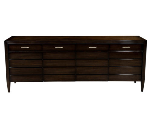 Modern Mahogany High Gloss Lacquered Jacques Garcia Vendome Buffet