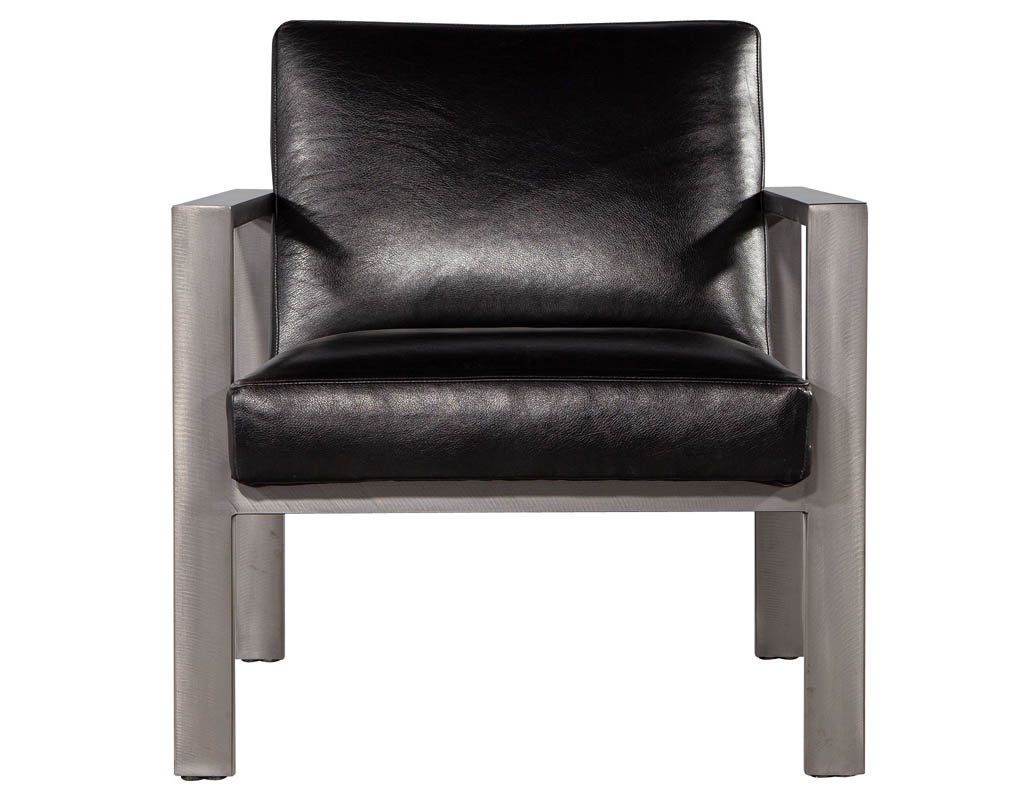 LR-3408-Pair-Mid-Century-Modern-Black-Leather-Metal-Lounge-Chairs-0014