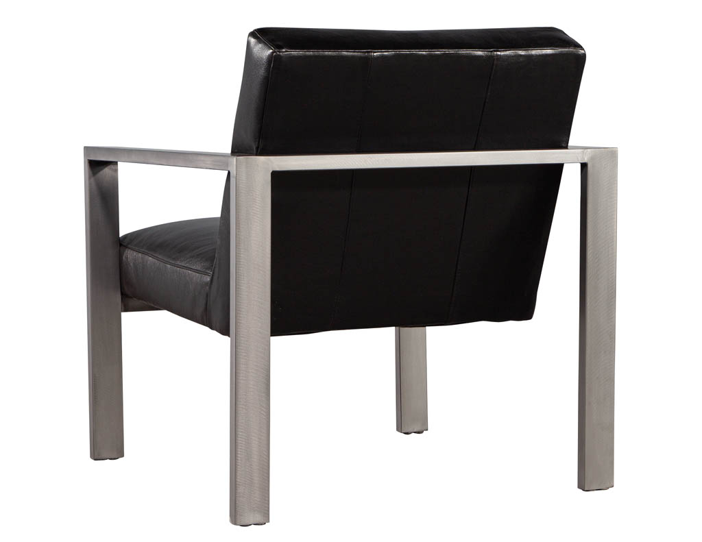 LR-3408-Pair-Mid-Century-Modern-Black-Leather-Metal-Lounge-Chairs-0018