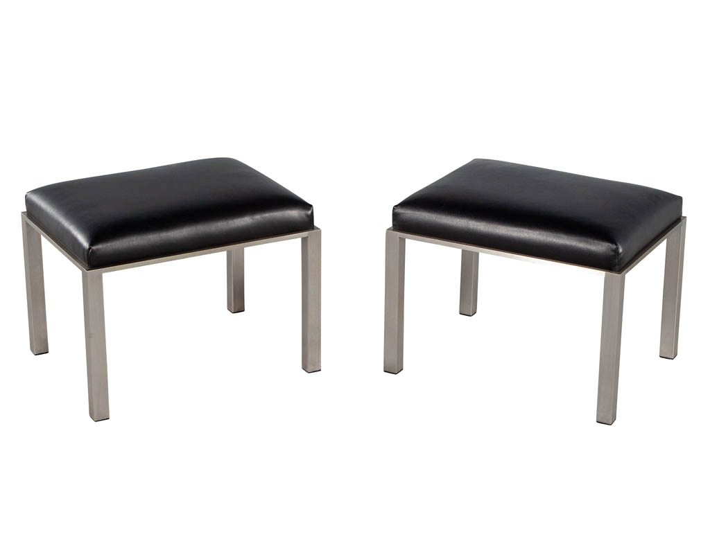 LR-3408-Pair-Mid-Century-Modern-Black-Leather-Metal-Lounge-Chairs-0022
