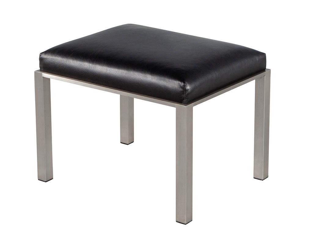 LR-3408-Pair-Mid-Century-Modern-Black-Leather-Metal-Lounge-Chairs-0024
