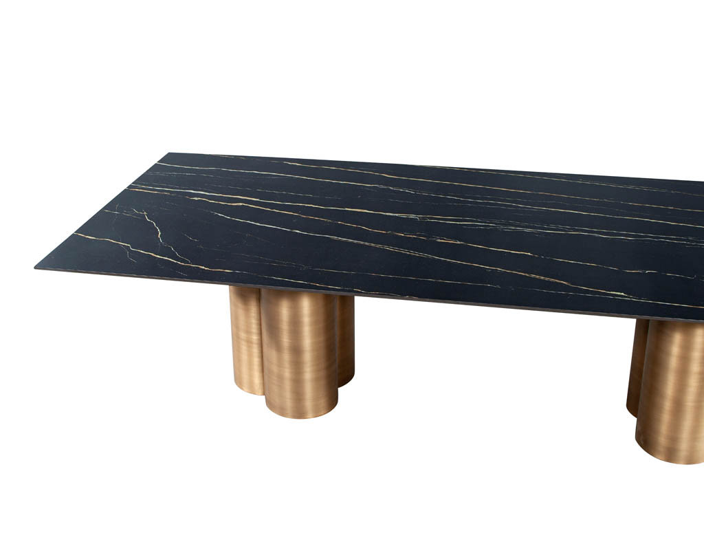 DS-5211-Modern-Porcelain-Dining-Table-Antiqued-Brass-Clover-Pedestals-004