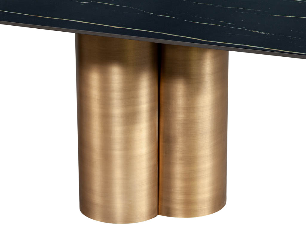 DS-5211-Modern-Porcelain-Dining-Table-Antiqued-Brass-Clover-Pedestals-005