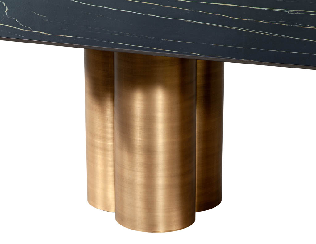 DS-5211-Modern-Porcelain-Dining-Table-Antiqued-Brass-Clover-Pedestals-006