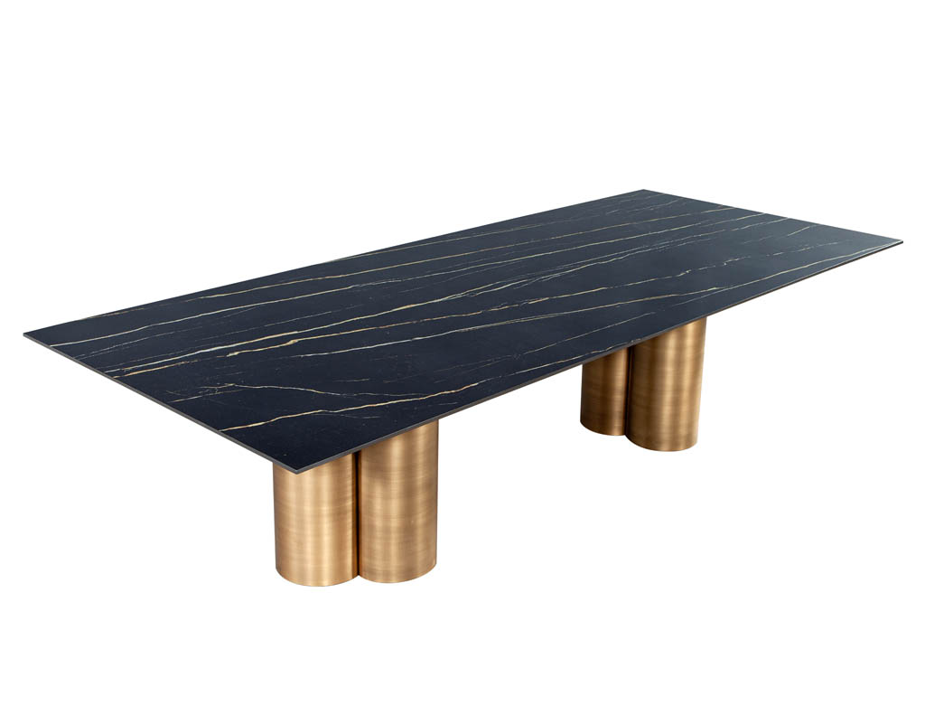 DS-5211-Modern-Porcelain-Dining-Table-Antiqued-Brass-Clover-Pedestals-007