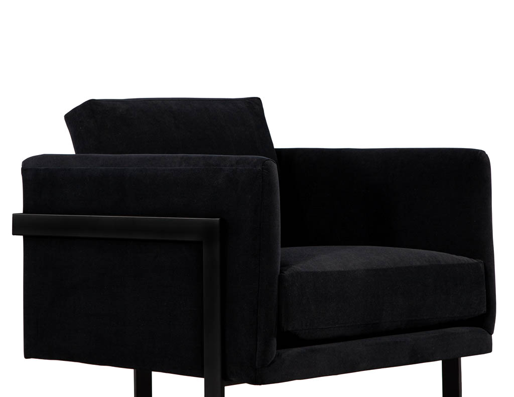 LR-3430-Pair-Custom-Black-Velvet-Lounge-Chairs-Black-Metal-0010
