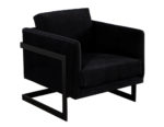 LR-3430-Pair-Custom-Black-Velvet-Lounge-Chairs-Black-Metal-004