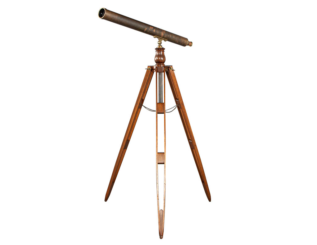 LA-8171-Vintage-Brass-Telescope-Walnut-Tripod-Stand-001