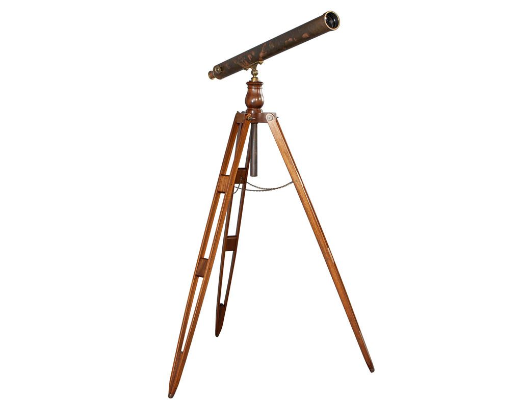 LA-8171-Vintage-Brass-Telescope-Walnut-Tripod-Stand-003