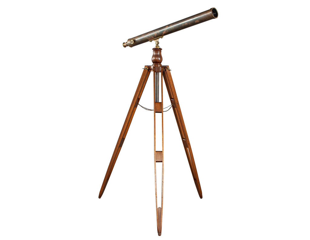 LA-8171-Vintage-Brass-Telescope-Walnut-Tripod-Stand-005