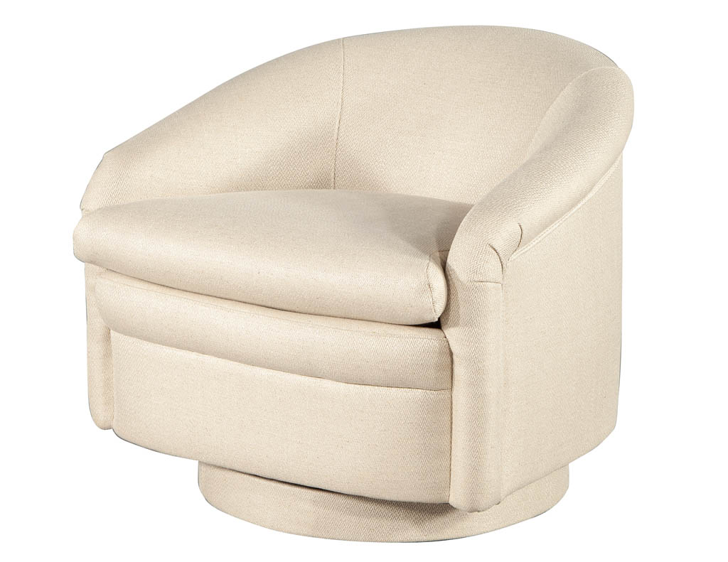 LR-3439-Mid-Century-Modern-Fully-Upholstered-Swivel-Lounge-Chair-Cream-Linen-003