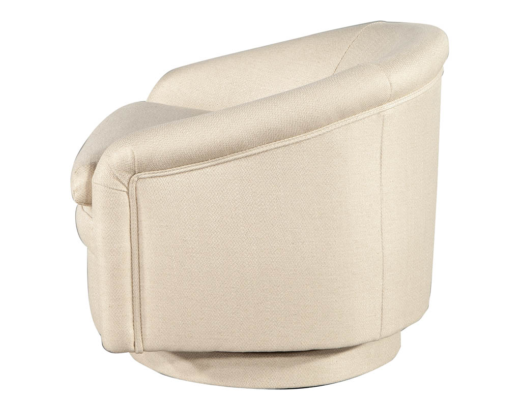 LR-3439-Mid-Century-Modern-Fully-Upholstered-Swivel-Lounge-Chair-Cream-Linen-004