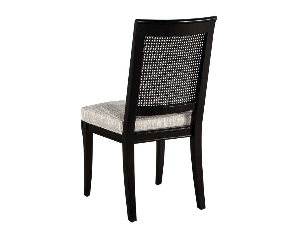 DC-5185-Set-8-Black-Lacquered-Cane-Back-Dining-Chairs-0010