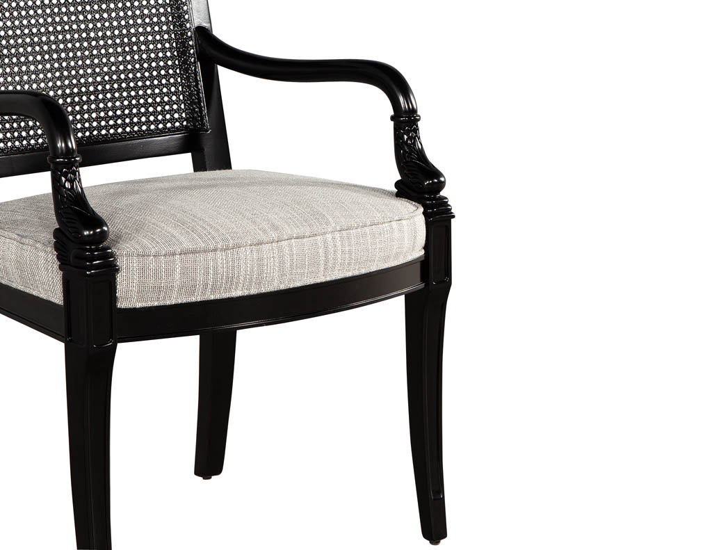DC-5185-Set-8-Black-Lacquered-Cane-Back-Dining-Chairs-0015