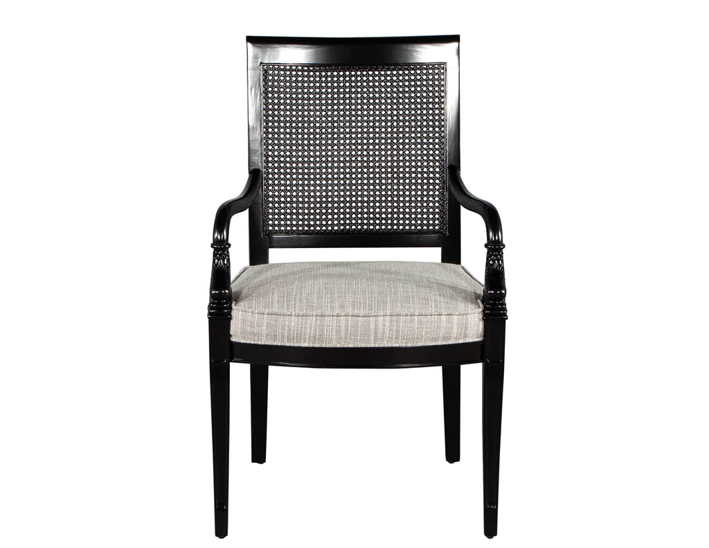 DC-5185-Set-8-Black-Lacquered-Cane-Back-Dining-Chairs-003