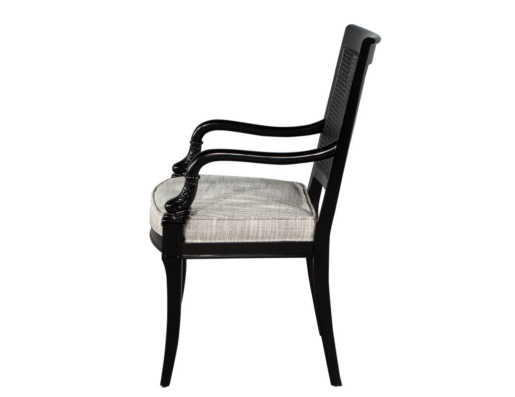DC-5185-Set-8-Black-Lacquered-Cane-Back-Dining-Chairs-005