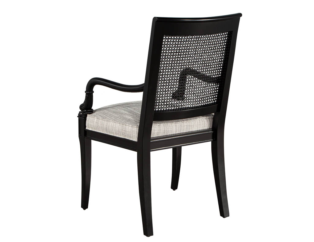 DC-5185-Set-8-Black-Lacquered-Cane-Back-Dining-Chairs-006