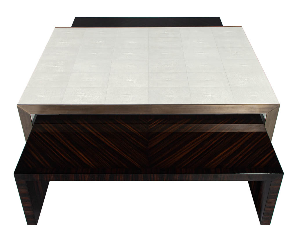CE-3463-Modern-Faux-Shagreen-Coffee-Table-Set-003
