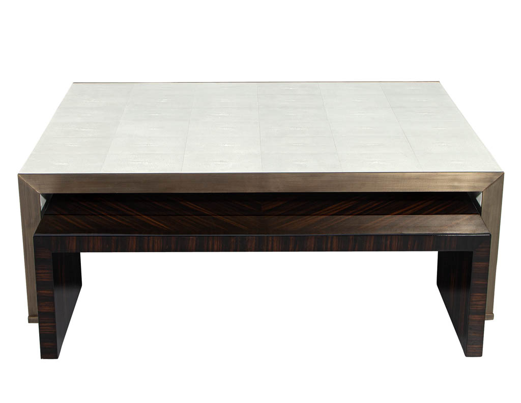CE-3463-Modern-Faux-Shagreen-Coffee-Table-Set-006