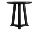 CE-3466-Round-Oak-Side-Table-Black-003