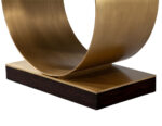 CE-3472-Custom-Modern-Console-Table-Round-Brass-Pedestal-0012