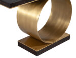 CE-3472-Custom-Modern-Console-Table-Round-Brass-Pedestal-005