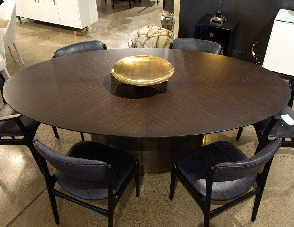 DS-5218-Modern-Oval-Oak-Dining-Table-Curved-Metal-Pedestals-0013