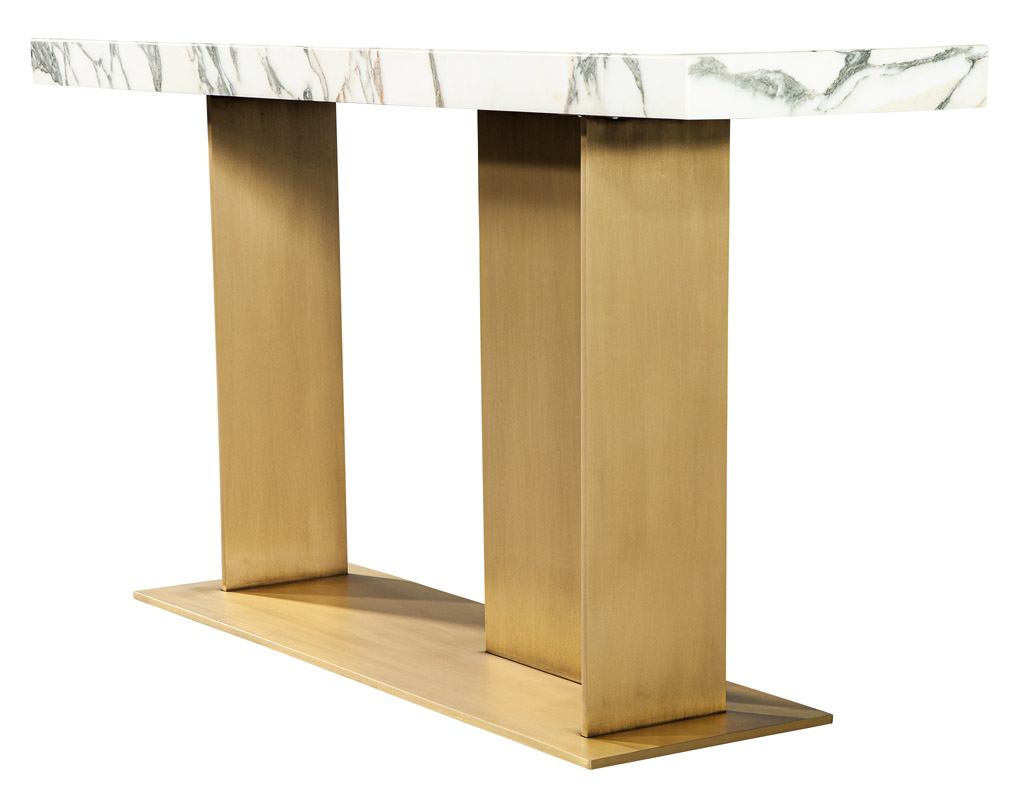 CE-3483-Custom-Modern-Marble-Top-Console-Table-Brass-0011