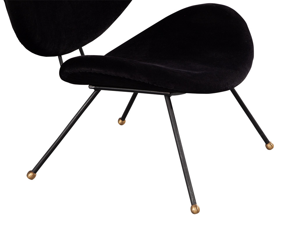 LR-3474-Pair-Italian-Modern-Black-Velvet-Lounge-Chairs-0016
