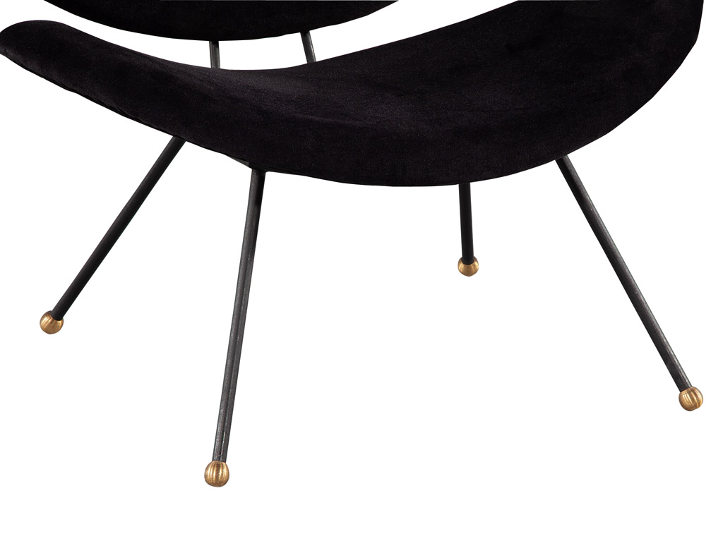 LR-3474-Pair-Italian-Modern-Black-Velvet-Lounge-Chairs-0017