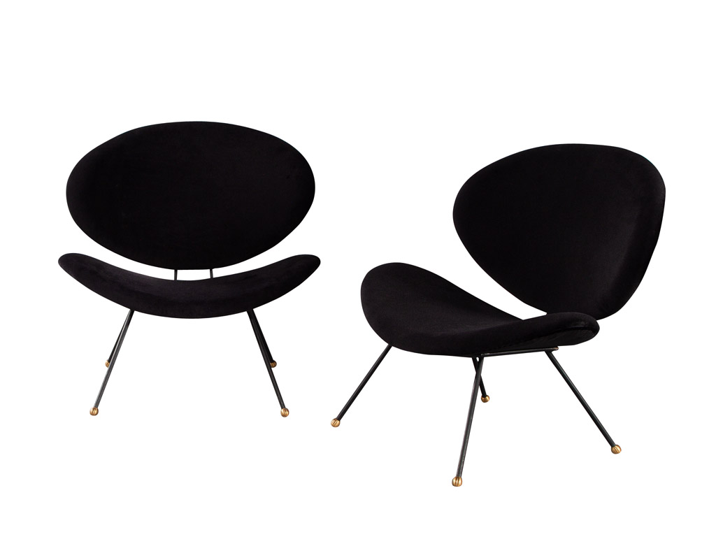 LR-3474-Pair-Italian-Modern-Black-Velvet-Lounge-Chairs-003