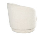 LR-3475-Pair-Modern-Swivel-Chairs-Boucle-Cream-Fabric-0014