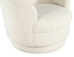 LR-3475-Pair-Modern-Swivel-Chairs-Boucle-Cream-Fabric-0016
