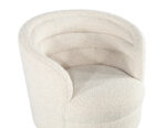 LR-3475-Pair-Modern-Swivel-Chairs-Boucle-Cream-Fabric-0018