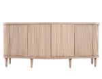 B-2069-Bleached-Washed-Fluted-Tambour-Front-Sideboard-Credenza-0002