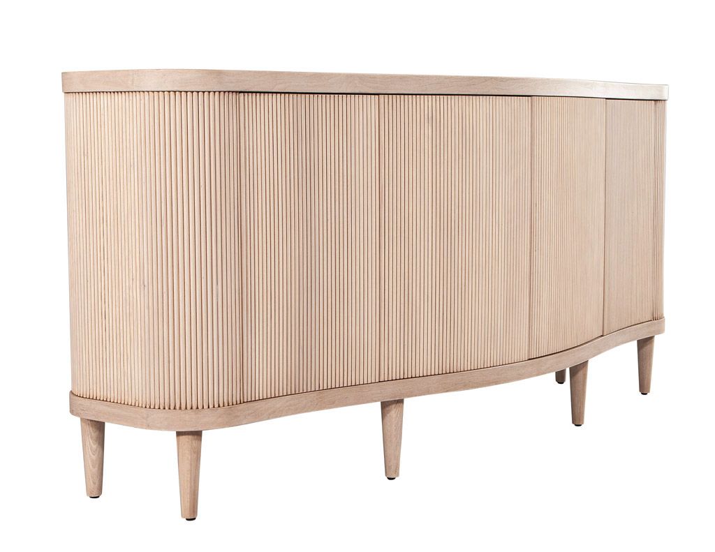 B-2069-Bleached-Washed-Fluted-Tambour-Front-Sideboard-Credenza-0007