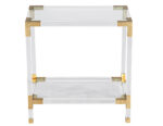 CE-3488-Vintage-Romeo-Rega-Acrylic-Brass-Console-Table-002