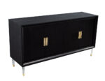 B-2097-Modern-Black-Oak-Sideboard-Credenza-004