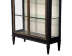 C-3120-Modern-Oak-Brass-Bookcase-Cabinet-0010