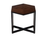 CE-3500-Modern-Hexagon-Walnut-Accent-Table-002