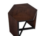 CE-3500-Modern-Hexagon-Walnut-Accent-Table-004