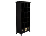 C-3124-Black-Lacquered-Bookcase-Display-Cabinet-0010