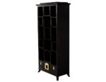 C-3124-Black-Lacquered-Bookcase-Display-Cabinet-0011